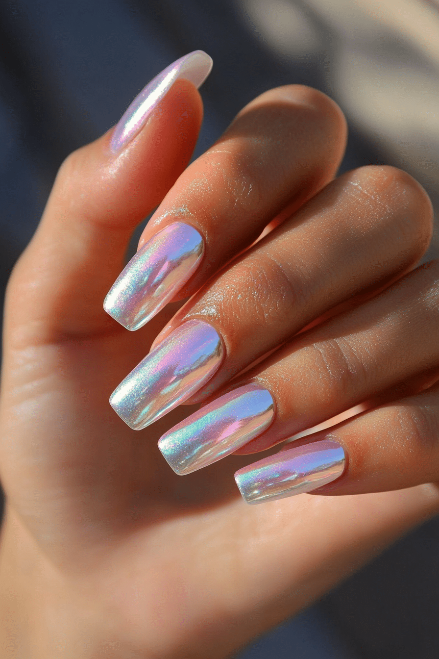 12. Soap Bubble Nails (Nail Design Ideas) - Nail Design Ideas